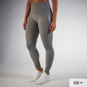 Gymshark High Waisted Seamless Leggings Grey