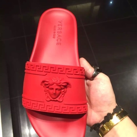 Versace men slides all sizes 175 - Picture 2 of 2