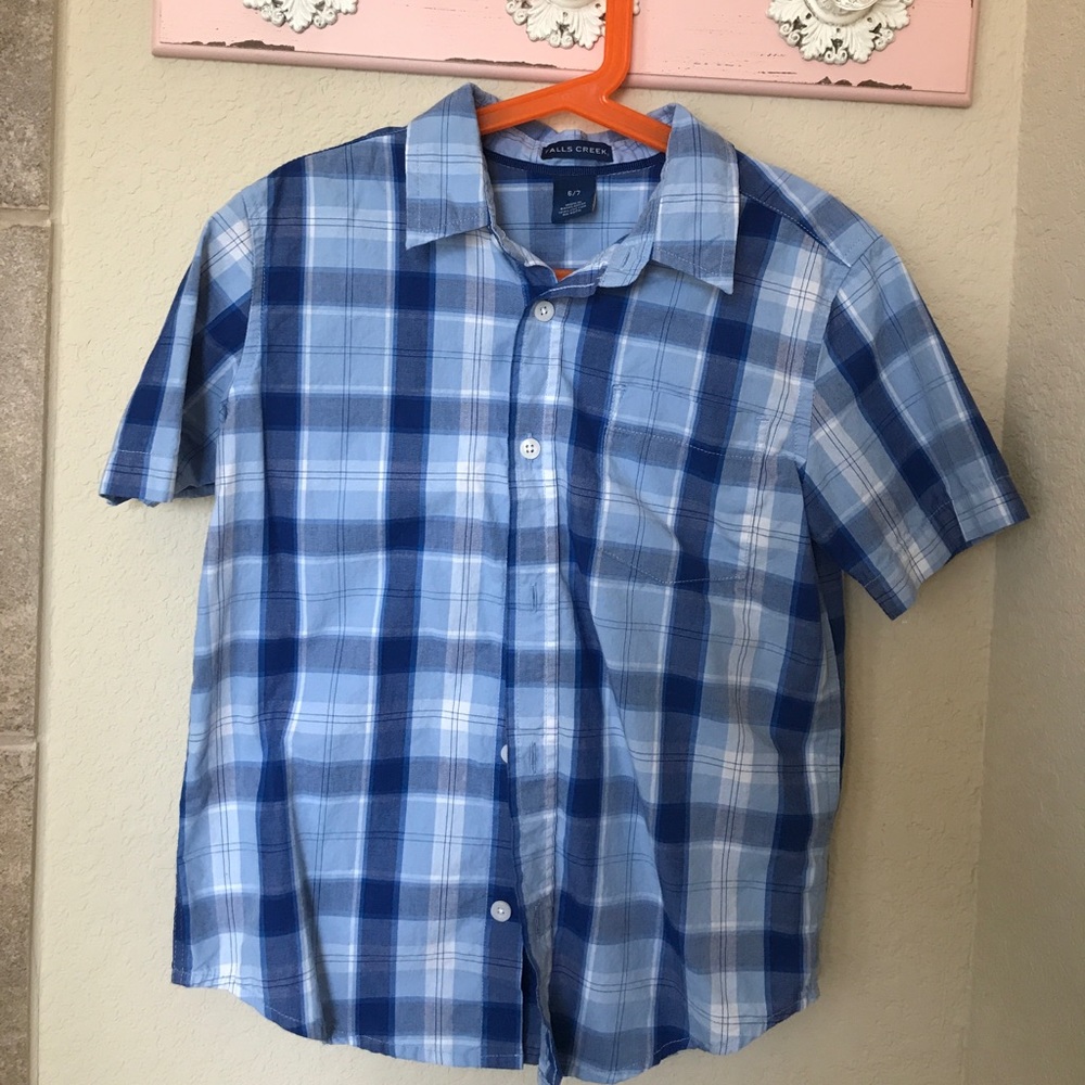 Boys falls creek button up