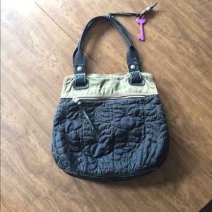 Fossil quilted shoulder bag