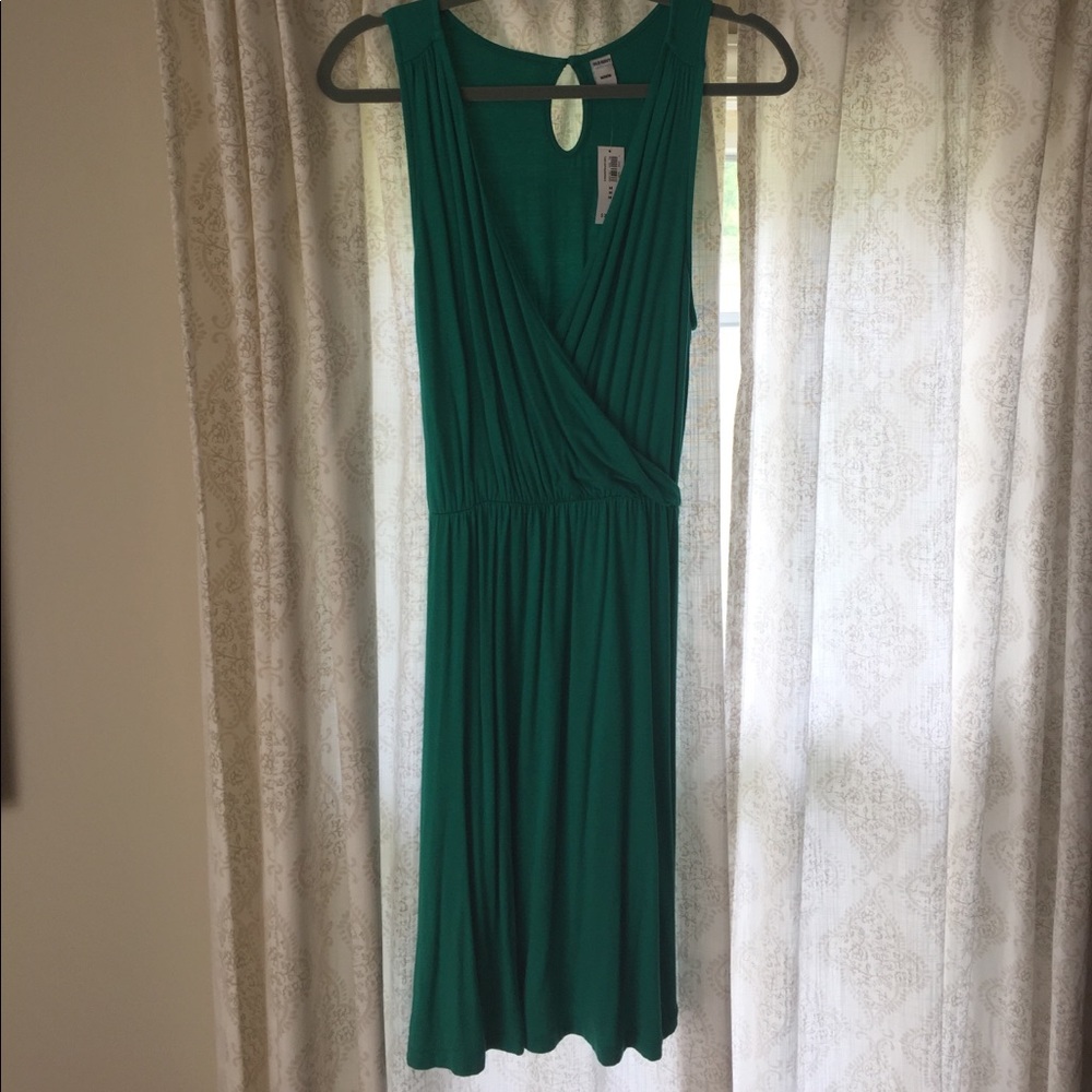 Beautiful bright green dress