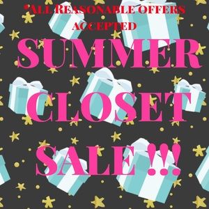 ENDING SOON!! ♥️Closet Clear Out Sale ♥️