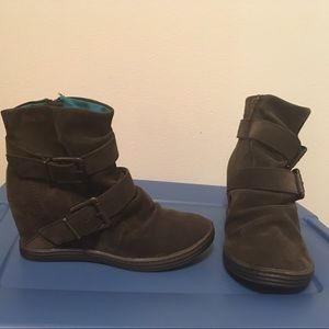 Blowfish boots brown with hidden wedges