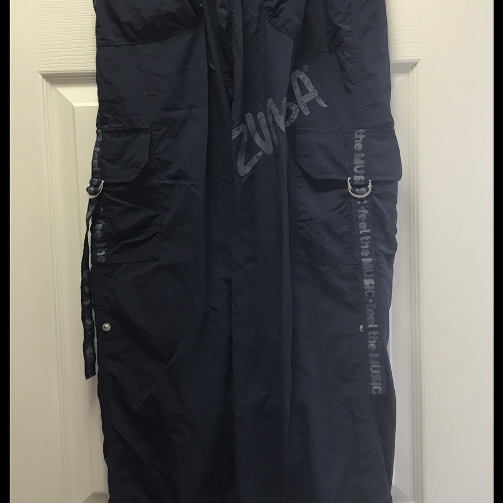 Size SMALL Zumba Feelin Cargo Pants (blue)