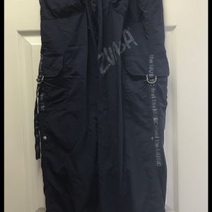 Size SMALL Zumba Feelin Cargo Pants (blue)