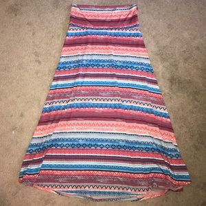 L Slinky Lularoe Maxi Skirt