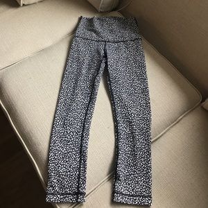 LULULEMON Wunder Under Crop Hi-Rise Mosaic