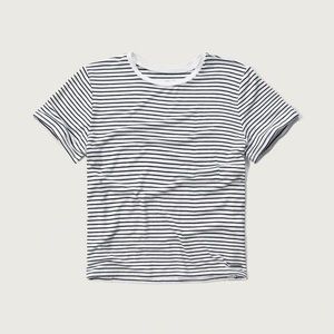 Boxy Striped Tee