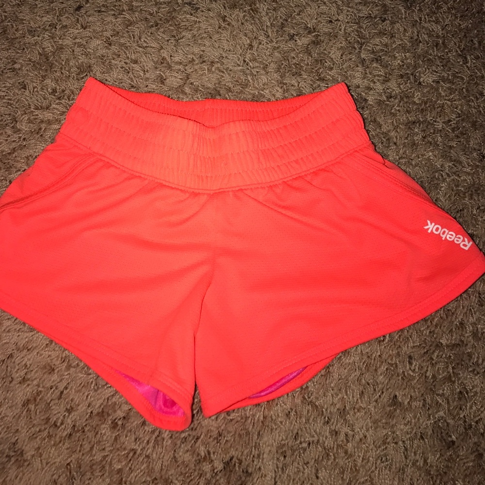 Orange Reebok Athletic Shorts💖NWOT