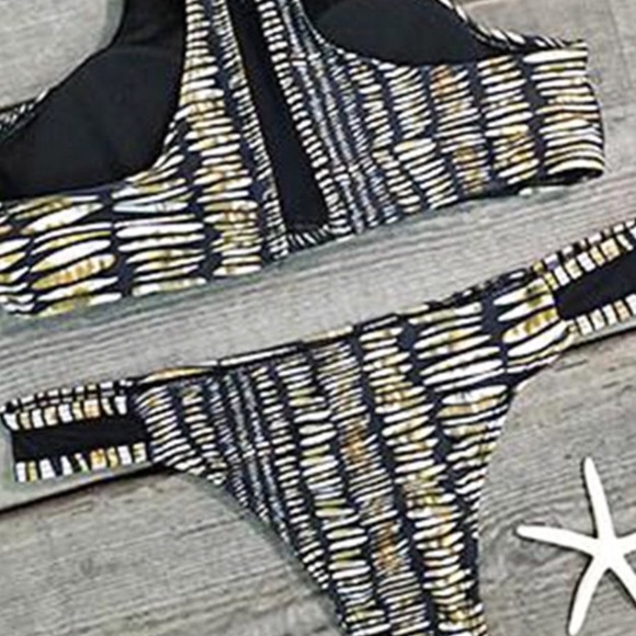 🎋⭐️5 STAR Rated ⭐️Golden Bamboo Bikini🎋 - Picture 4 of 6