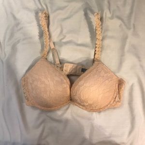 Nude Aerie Emma Push Up Bra