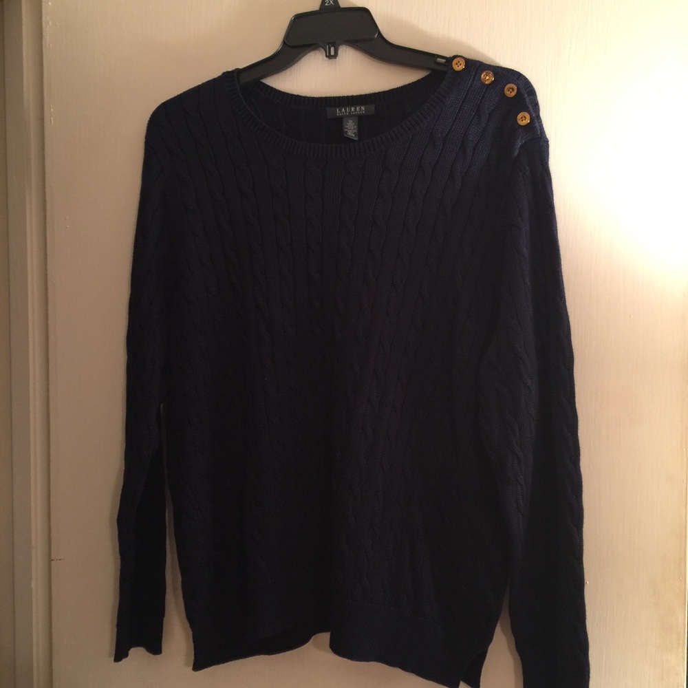 Lauren Ralph Lauren Navy Sweater