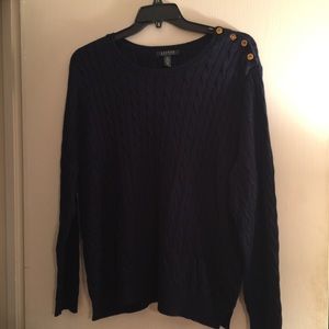 Lauren Ralph Lauren Navy Sweater