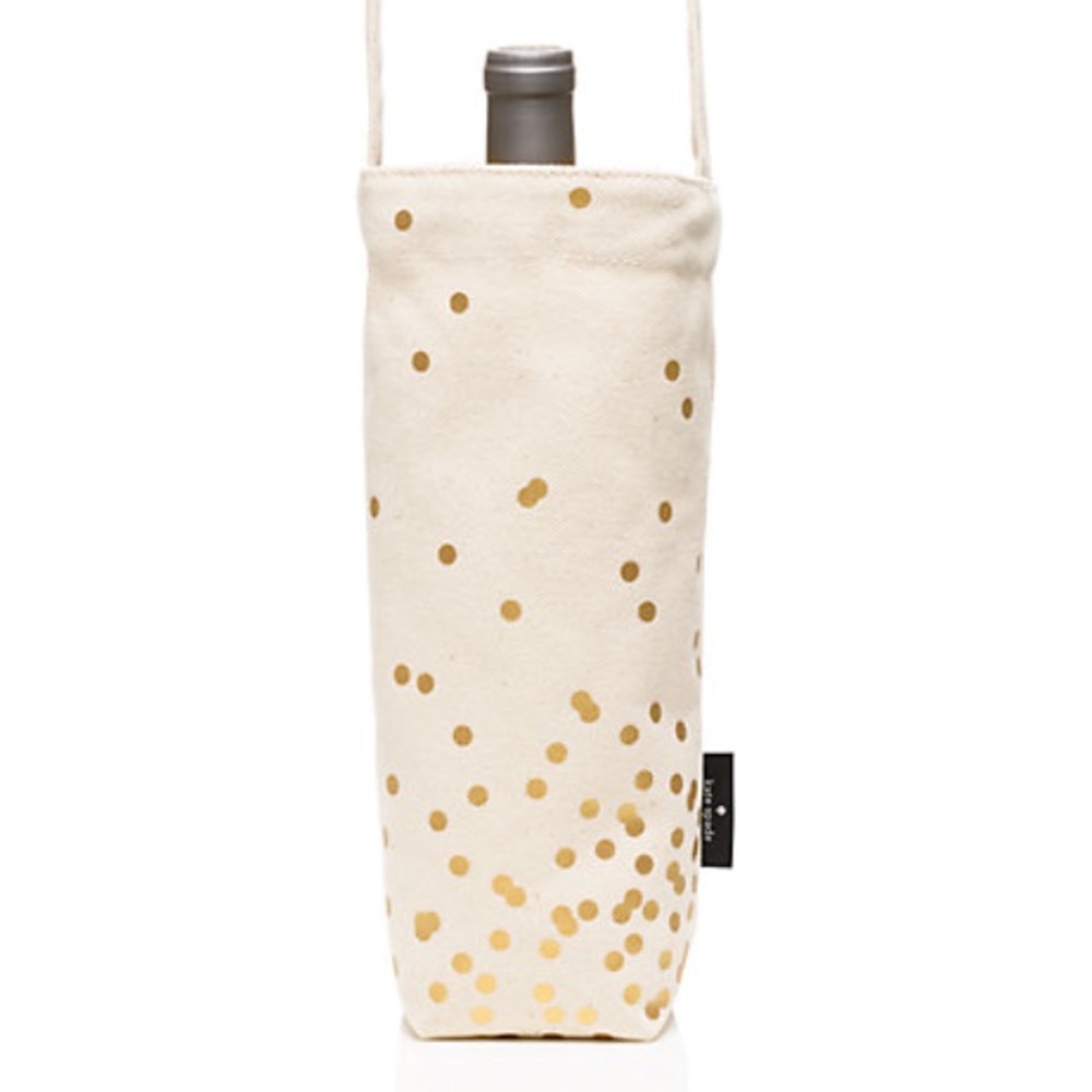 ♠️kate spade gold dot wine tote **President Holiday SALE PRICE!**