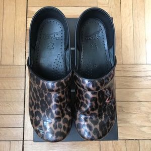 Clogs for Fall! Dansko Leopard Professional Clogs