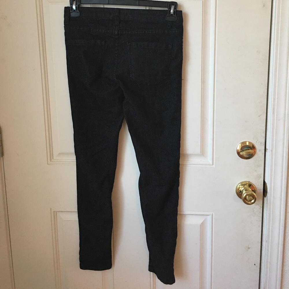 Forever 21 dark blue leggings 27 jeggings stretch