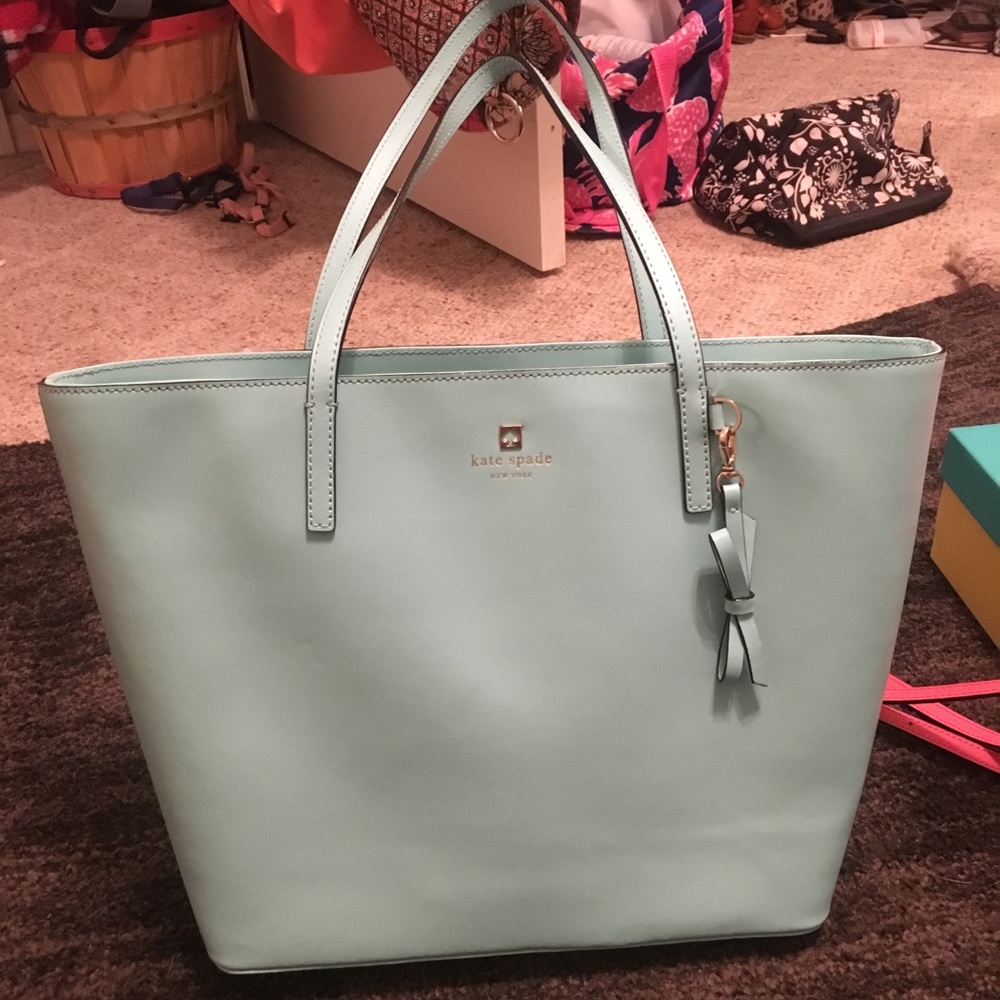 Tiffany Blue Kate Spade purse