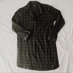 Madewell Flannel Dress