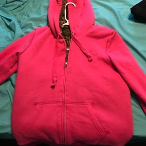 Pink winter jacket