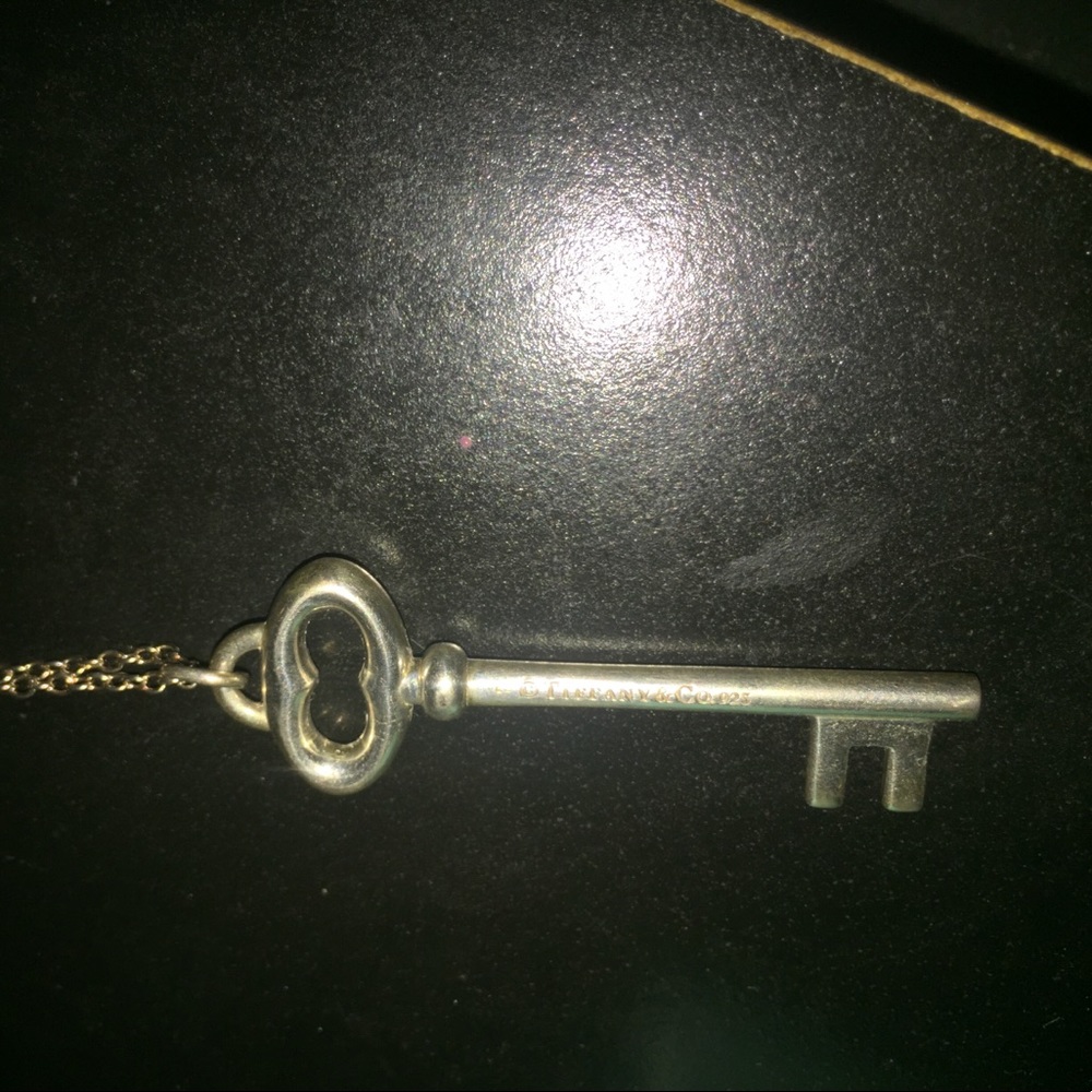Tiffany & Co. key necklace