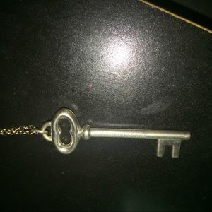 Tiffany & Co. key necklace