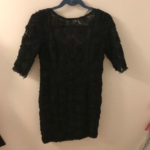 Rachel Roy Black Mini Dress -Size 8 -never worn