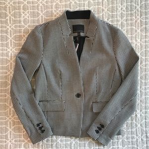 NWT Banana Republic houndstooth blazer