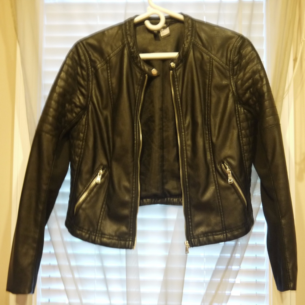 H&M Faux Leather Jacket
