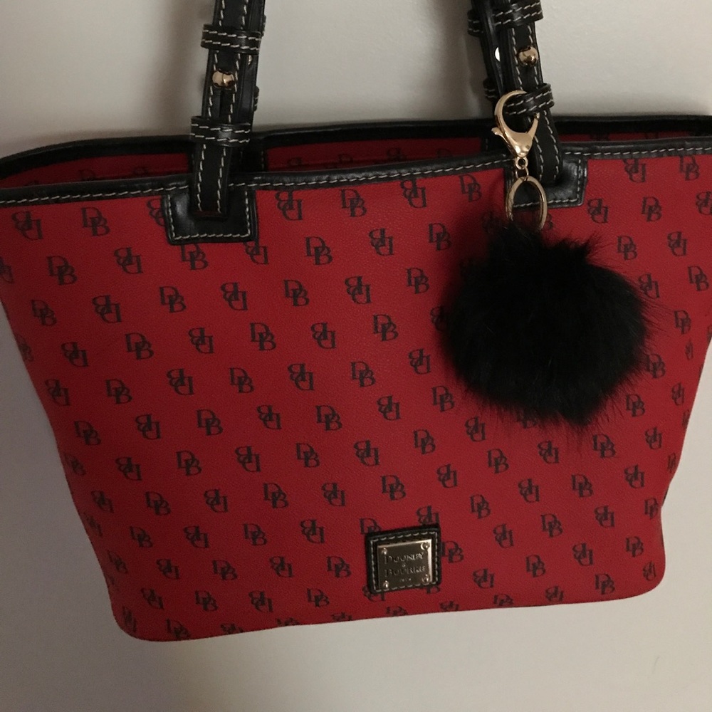 Dooeny and Bourke Large Red Handbag