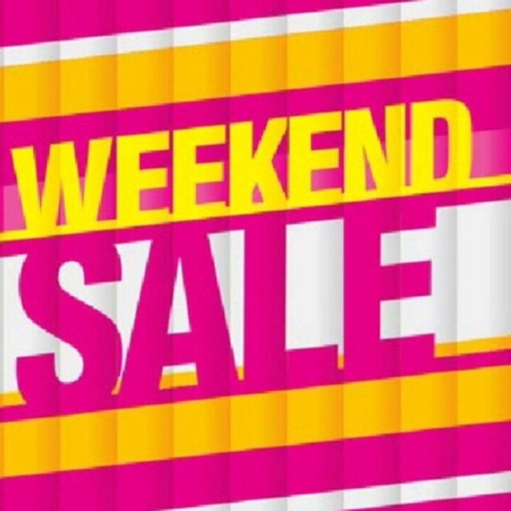WEEKEND ONLY SALE!!! 🎉💓