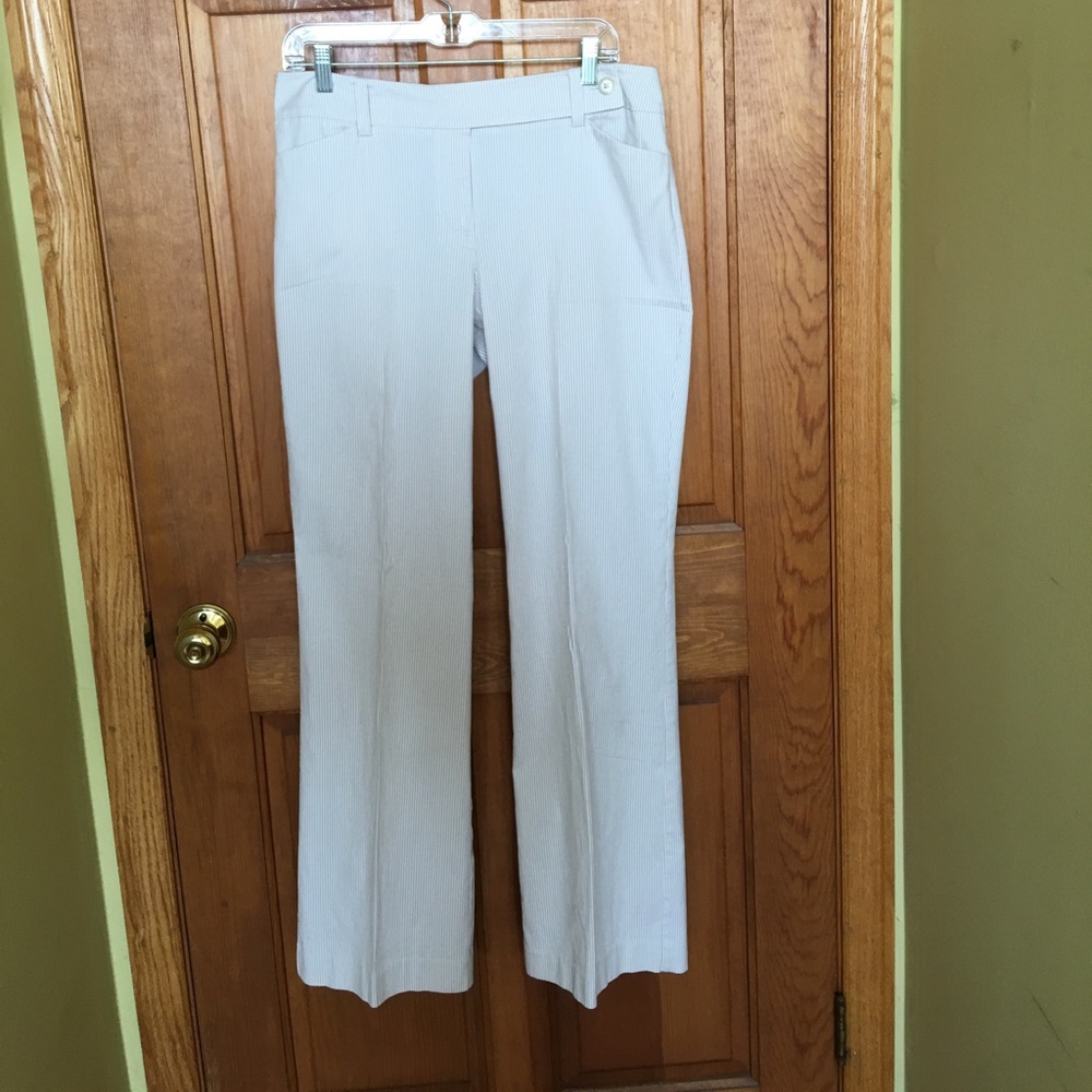 Ann Taylor searsucker pants