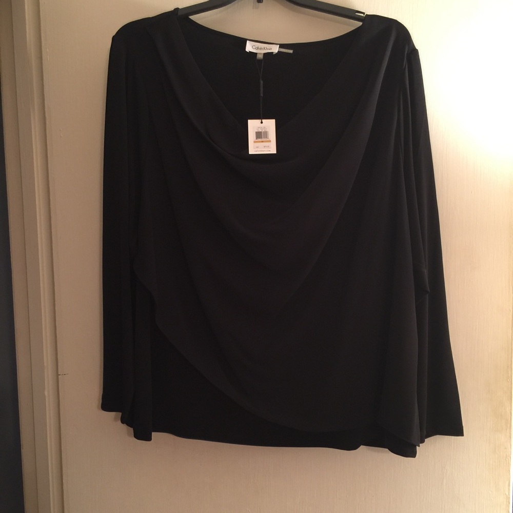 Calvin Klein Long Sleeve Blouse