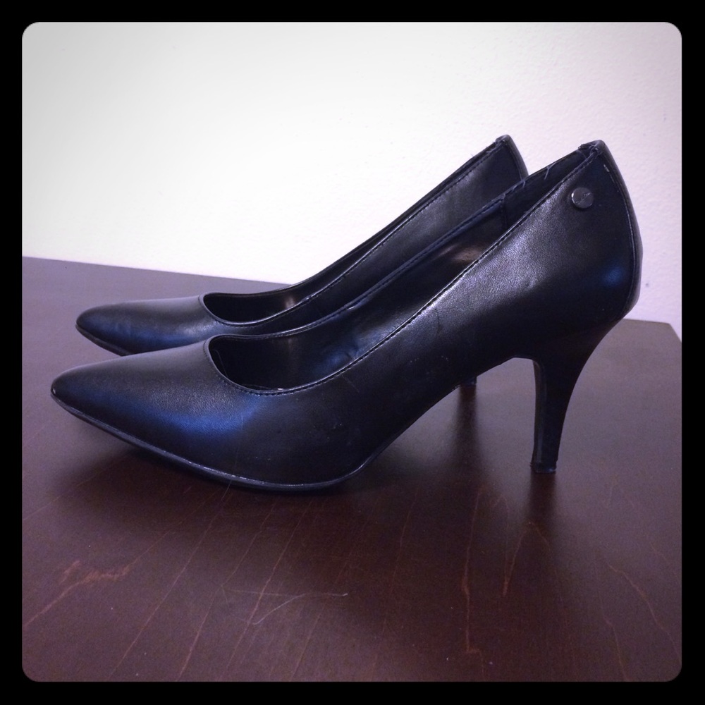 Calvin Klein black heels