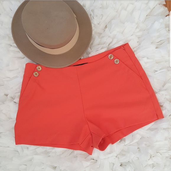 Forever 21 Pants - Forever 21 high waist sailor button shorts