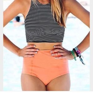 High Waisted Bikini Bottoms