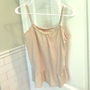 J crew Peplum Tank Top