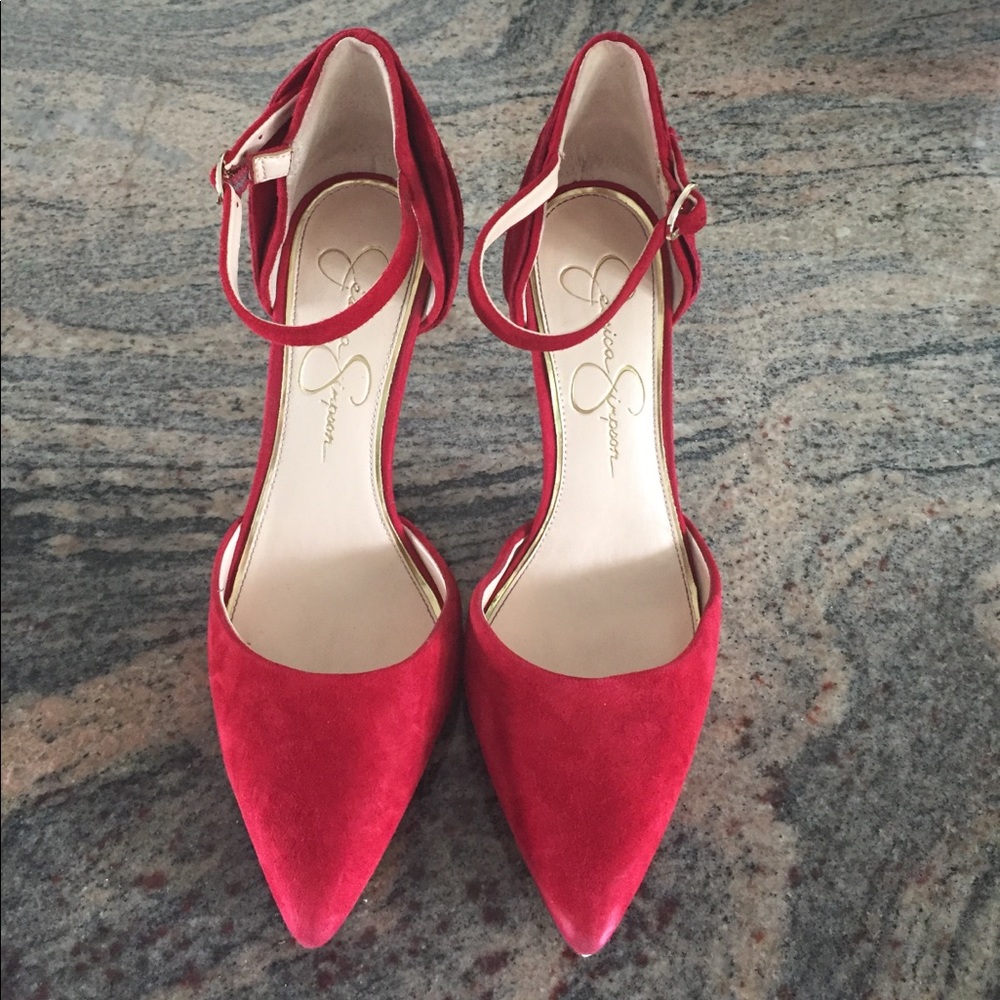 Jessica Simpson Carlette Chili Pepper Red