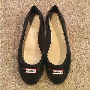 Hunter Rain Boots Slip ons US5