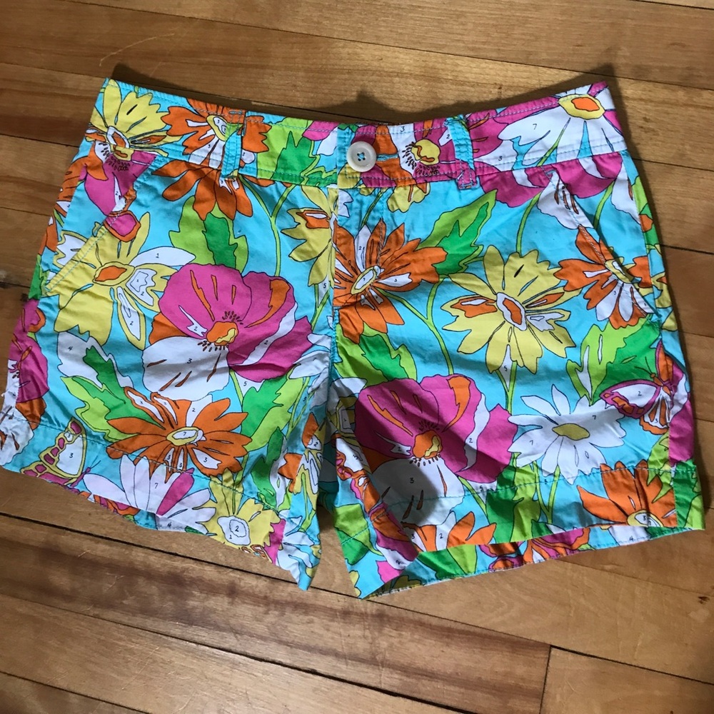 Lilly Pulitzer Floral Shorts 4