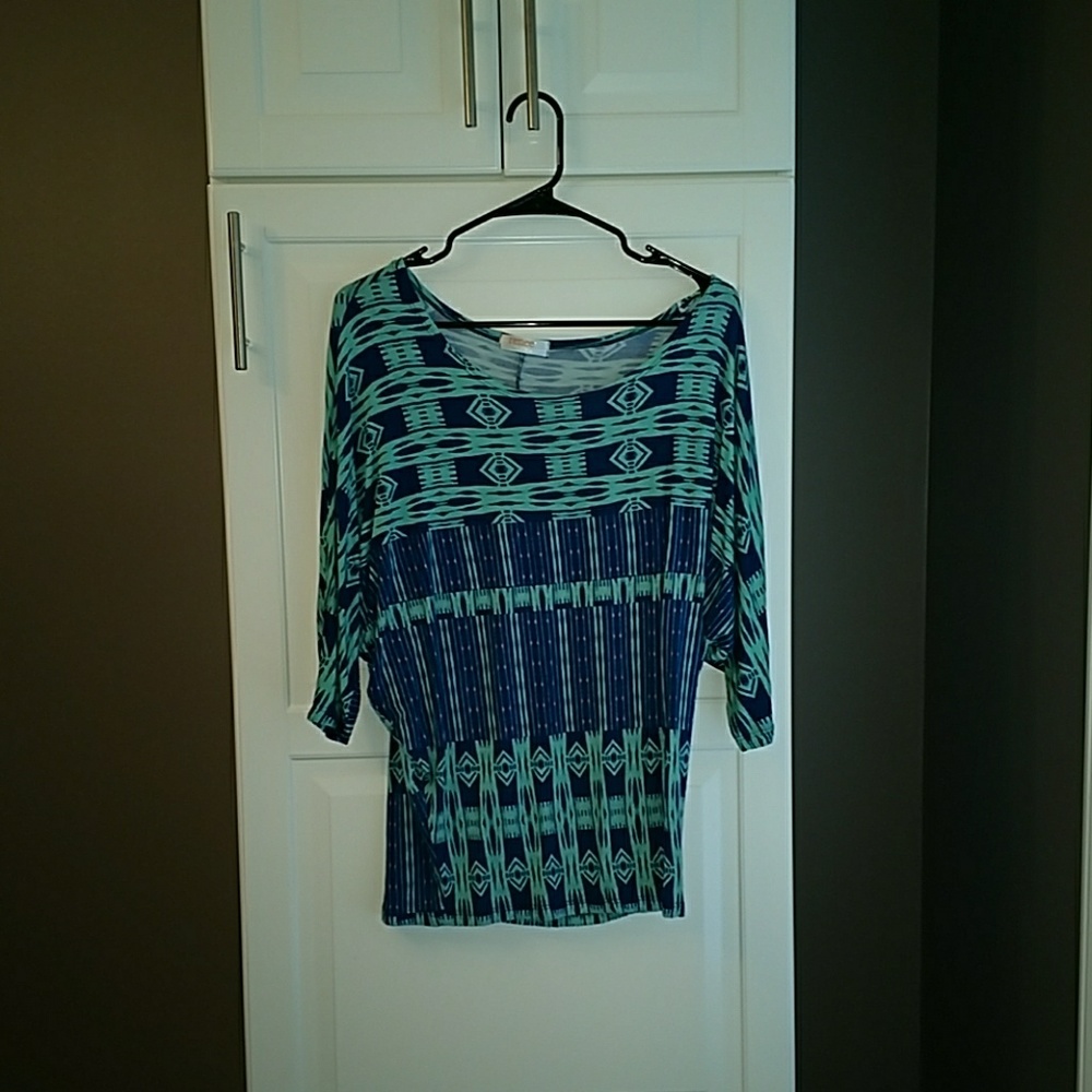 Dolman 3/4 sleeve Stitchfix top EUC