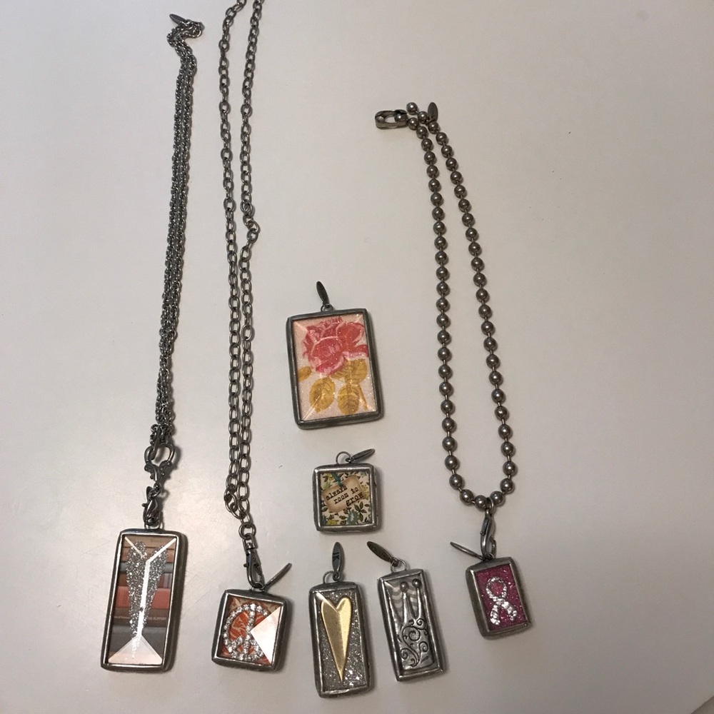 Jewel Kade chains and charms....