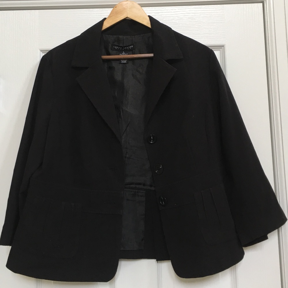 Larry Levine black blazer