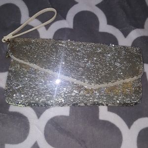 Gold & Silver Sequined Clutch