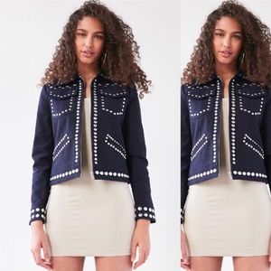 Urban outfitters studded jacket NWT