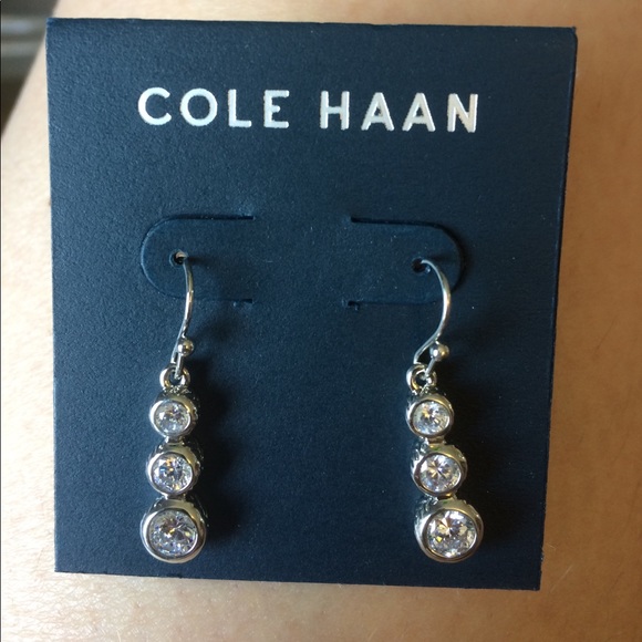 NWT Cole Haan QZ Earings - Picture 2 of 3