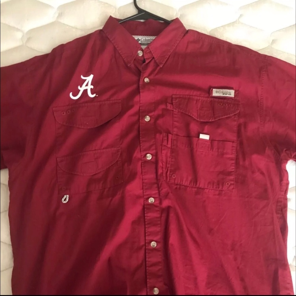 Authentic Men's Columbia Alabama PFG Shirts