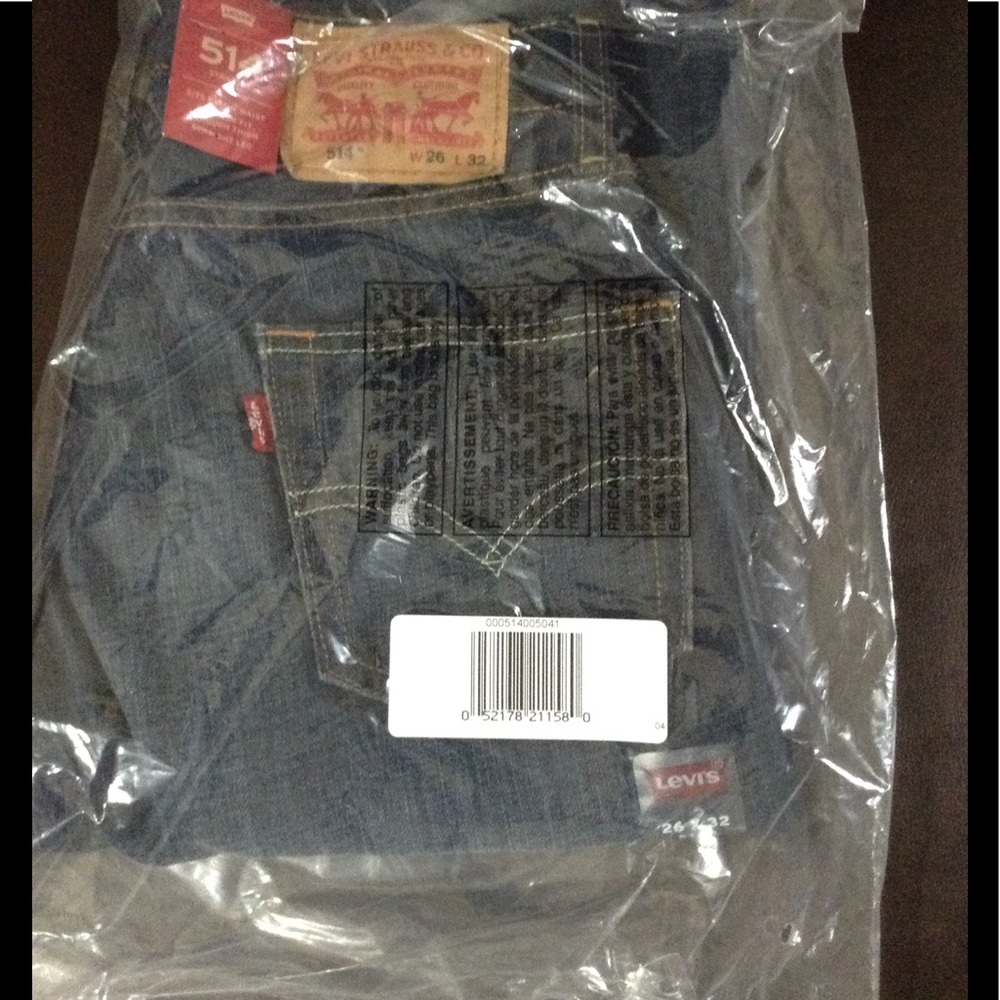 Levis Slim Straight Leg Jean - Picture 3 of 3