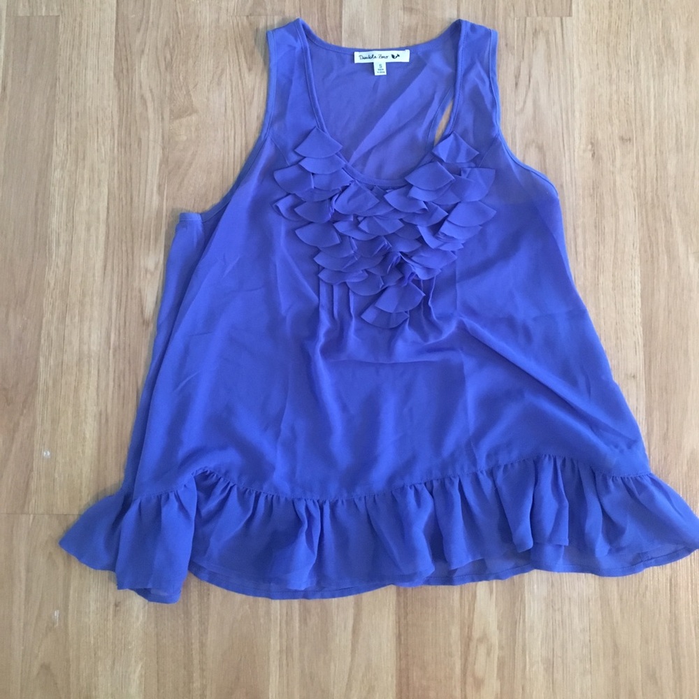 Ruffle tank!