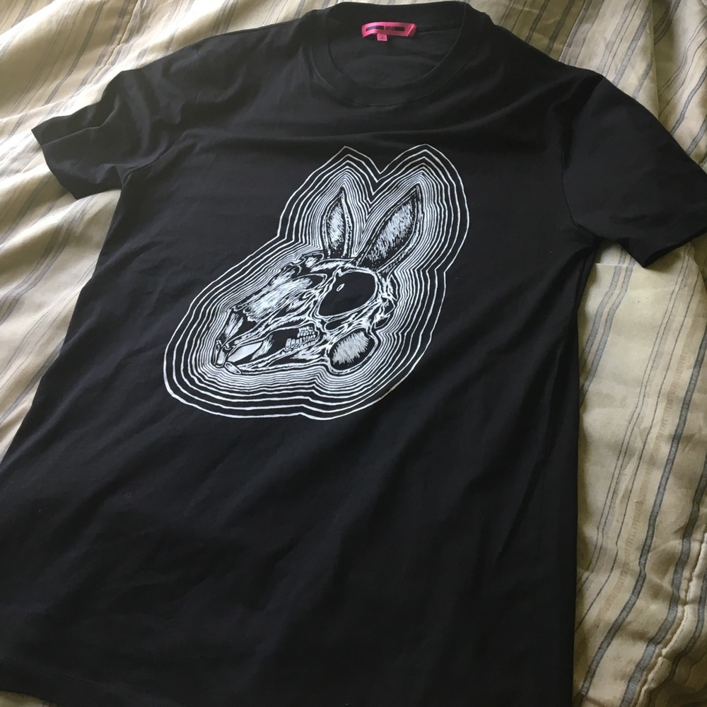 McQ Alexander Mcqueen Rabbit Skull Tee Black XL