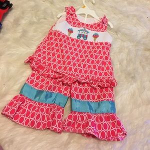 Smocked Ice Cream Outfit